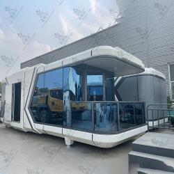 Модульный дом из контейнера 40ft с витринами (арт. 26-1090128)