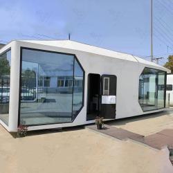 Мобильный контейнерный дом водонепроницаемый стальной каркас (арт. 26-1090136)