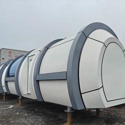 Мобильный стальной дом 28 кв.м для кемпинга и отелей (арт. 26-1090145)