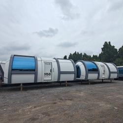 Мобильный стальной дом 28 кв.м для кемпинга и отелей (арт. 26-1090145)