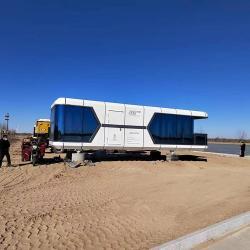 Дом-контейнер стальной водонепроницаемый капсульный стиль (арт. 26-1090146)