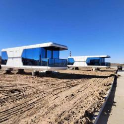 Дом-контейнер стальной водонепроницаемый капсульный стиль (арт. 26-1090146)