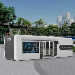 Общественные туалеты и комнаты матери и ребенка с кондиционером (арт. 26-1090153)