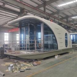 Плавучий отель люкс алюминиевый современный дом-лодка (арт. 26-1090160)