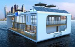 Дом-лодка модульный роскошный плавучий контейнер (арт. 26-1090167)