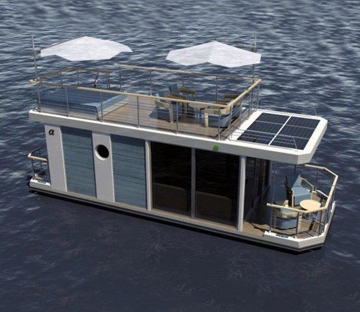 Модульный домик для отдыха с панорамным видом и портативностью (арт. 26-1090169)