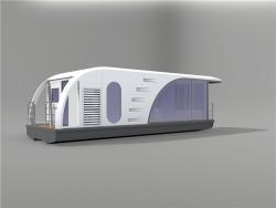 Плавучий дом с 2 спальнями и ванной, кондиционер (арт. 26-1090197)