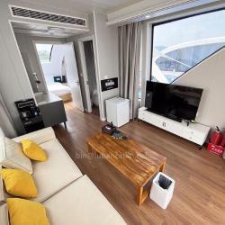 Понтонный дом-лодка из алюминия с роскошным дизайном (арт. 26-1090210)