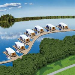 Капсула для глэмпинга на воде с возможностью перемещения (арт. 26-1090212)