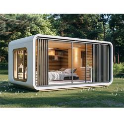 Дом-контейнер стальной треугольный капсульный для отелей (арт. 26-1090244)