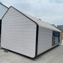 Мобильный контейнер-кафе с капсульным домом и столовой (арт. 26-1090252)