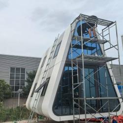 Дом-капсула LOFT с двумя уровнями для отелей и кемпинга (арт. 26-1090261)