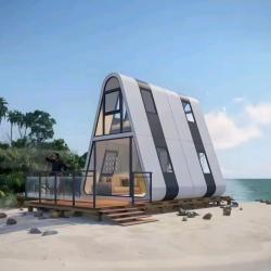 Дом-капсула LOFT с двумя уровнями для отелей и кемпинга (арт. 26-1090261)