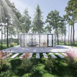 Капсульный отель для курорта и кемпинга, модель Airship Pod (арт. 26-1090277)