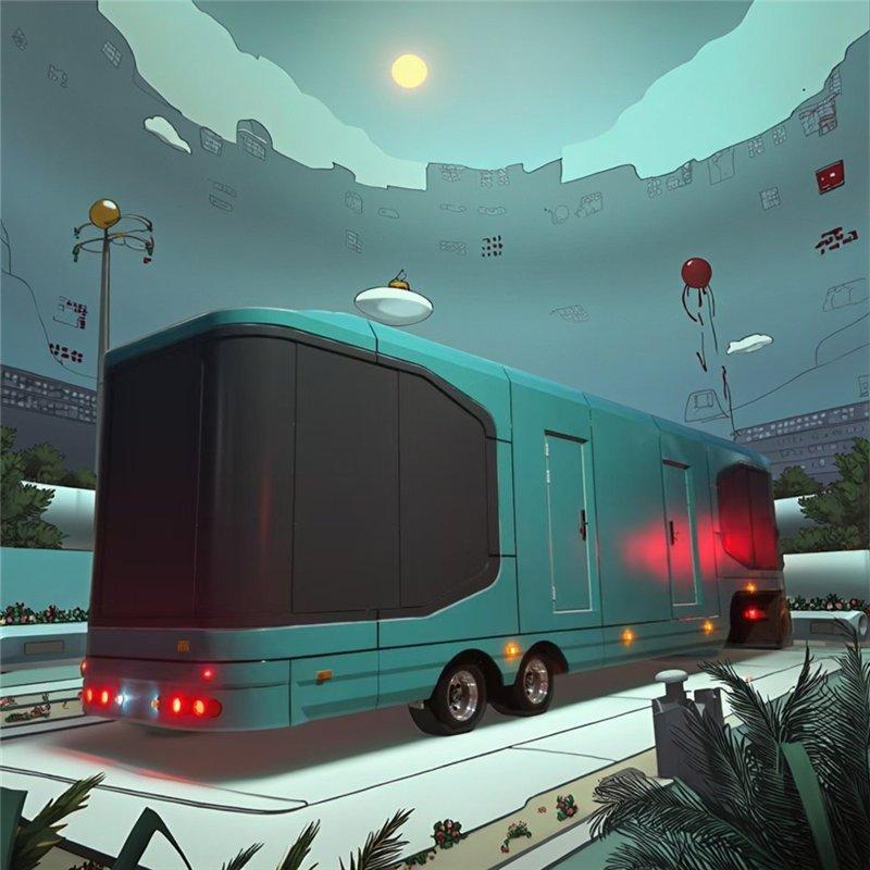 Капсульный дом с панорамным видом и стальным каркасом (арт. 26-1090292)