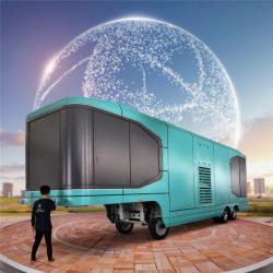 Мобильный дом из стали водонепроницаемый европейский стиль (арт. 26-1090301)