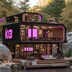 Капсульные дома для глэмпинга из стали на 2 спальни (арт. 26-1090311)