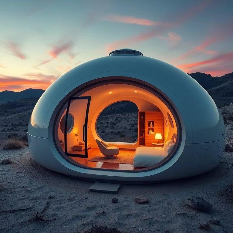 Капсульный дом модульный для фестивалей и кемпингов (арт. 26-1090319)