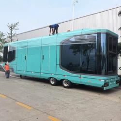 Мобильный стальной дом-капсула с футуристическим дизайном (арт. 26-1090325)