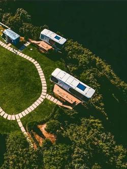 Модульный мобильный дом для туризма и сна, расширяемый (арт. 26-1090341)