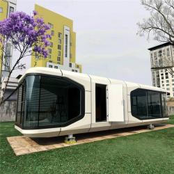 Капсульный отель из стали с кухней для курортов (арт. 26-1090355)