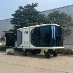 Модульный дом-капсула для отдыха с современным дизайном (арт. 26-1090370)