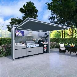 Мобильная кухня многофункциональная для улицы (арт. 26-1090381)