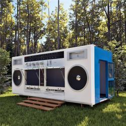 Дом-модуль Футуристичный с кухней и высокой мобильностью (арт. 26-1090401)