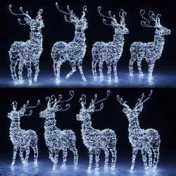 Украшение для улицы светодиодный олень большой рождественский (арт. 26-1090411)