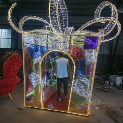 Украшения для улицы 3D Рождественские светильники из стекловолокна (арт. 26-1090415)