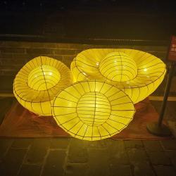 Фонарь уличный винтажный китайский с животными для парка (арт. 26-1090419)