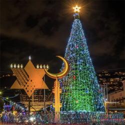 Искусственная елка с LED звездой ручной работы 2023 (арт. 26-1090439)