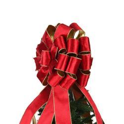 Ручные рождественские банты для декора елки и подарков (арт. 26-1090451)