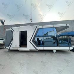 Модульный дом роскошный с декором на воде (арт. 26-1090455)