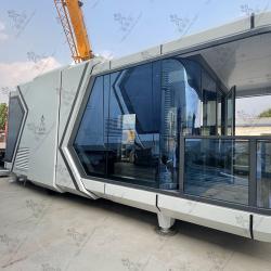 Модульный дом-капсула из стали для жизни и бизнеса (арт. 26-1090458)