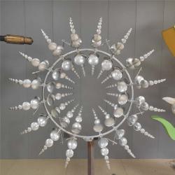 Скульптура ветра из нержавеющей стали для улицы (арт. 26-1090485)