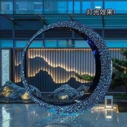 Скульптура из металлолома для ландшафтного декора (арт. 26-1090499)