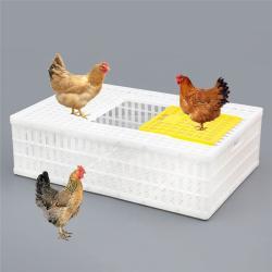 Переноска пластиковая высокая прочность 35.43*23.6*10.6 для кур (арт. 26-1200014)