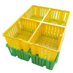 Коробка пластиковая для транспортировки цыплят (арт. 26-1200031)