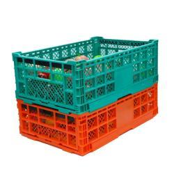 Ящик пластиковый складной с вентиляцией для фруктов и овощей (арт. 26-1200111)