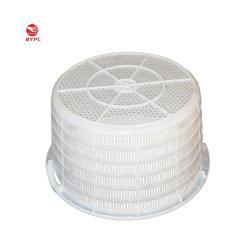 Ящик пластиковый круглый с вентиляцией для овощей и фруктов (арт. 26-1200156)