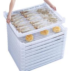 Лоток пластиковый HDPE пищевой для сушки фруктов и рыбы (арт. 26-1200186)