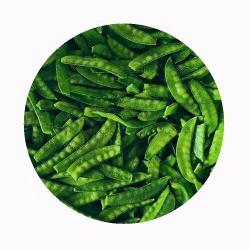 Замороженные стручки гороха органические IQF (арт. 26-1302016)