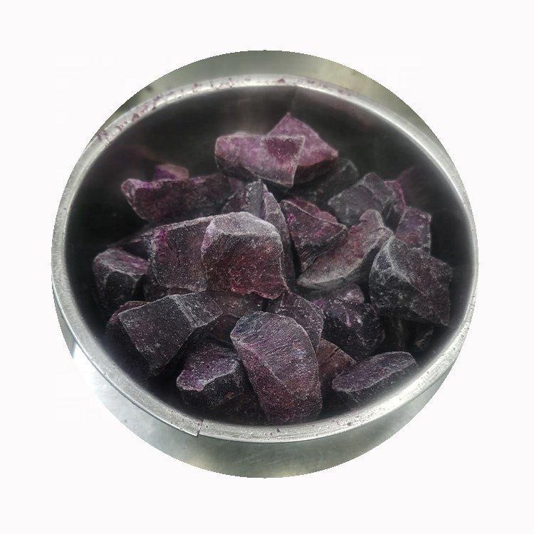 Замороженный органический фиолетовый батат ломтики IQF (арт. 26-1302033)