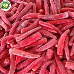 Замороженный перец чили красный IQF для кулинарии (арт. 26-1302054)