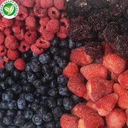 Ягоды замороженные органические летние для смузи (арт. 26-1302090)