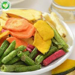 Снэки овощные хрустящие соленые с грибами и морковью (арт. 26-1302155)