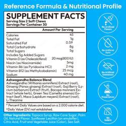 Жевательные пастилки KSM-66 ашваганда для стресса и иммунитета (арт. 26-1002002)