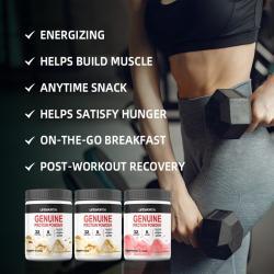 Протеиновый порошок с витаминами A, C и D для коктейлей (арт. 26-1002088)