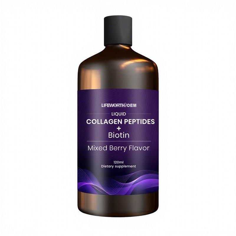 Жидкий коллаген 600 мл с пептидами и биотином для волос и кожи (арт. 26-1002158)